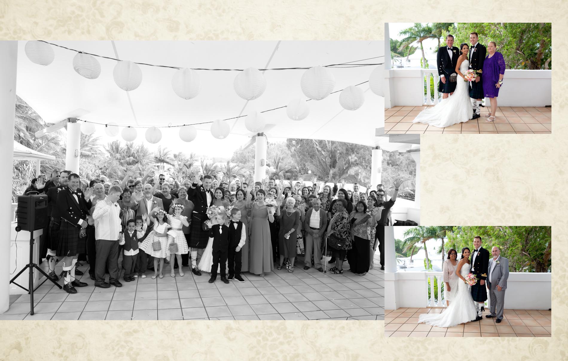 Palm Cove wedding Photographer captures beautiful wedding images at sarayi Palm Cove.