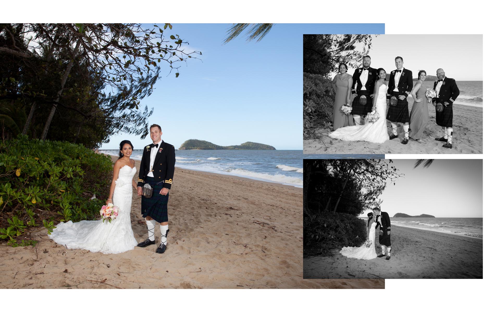 Palm Cove wedding Photographer captures beautiful wedding images at sarayi Palm Cove.