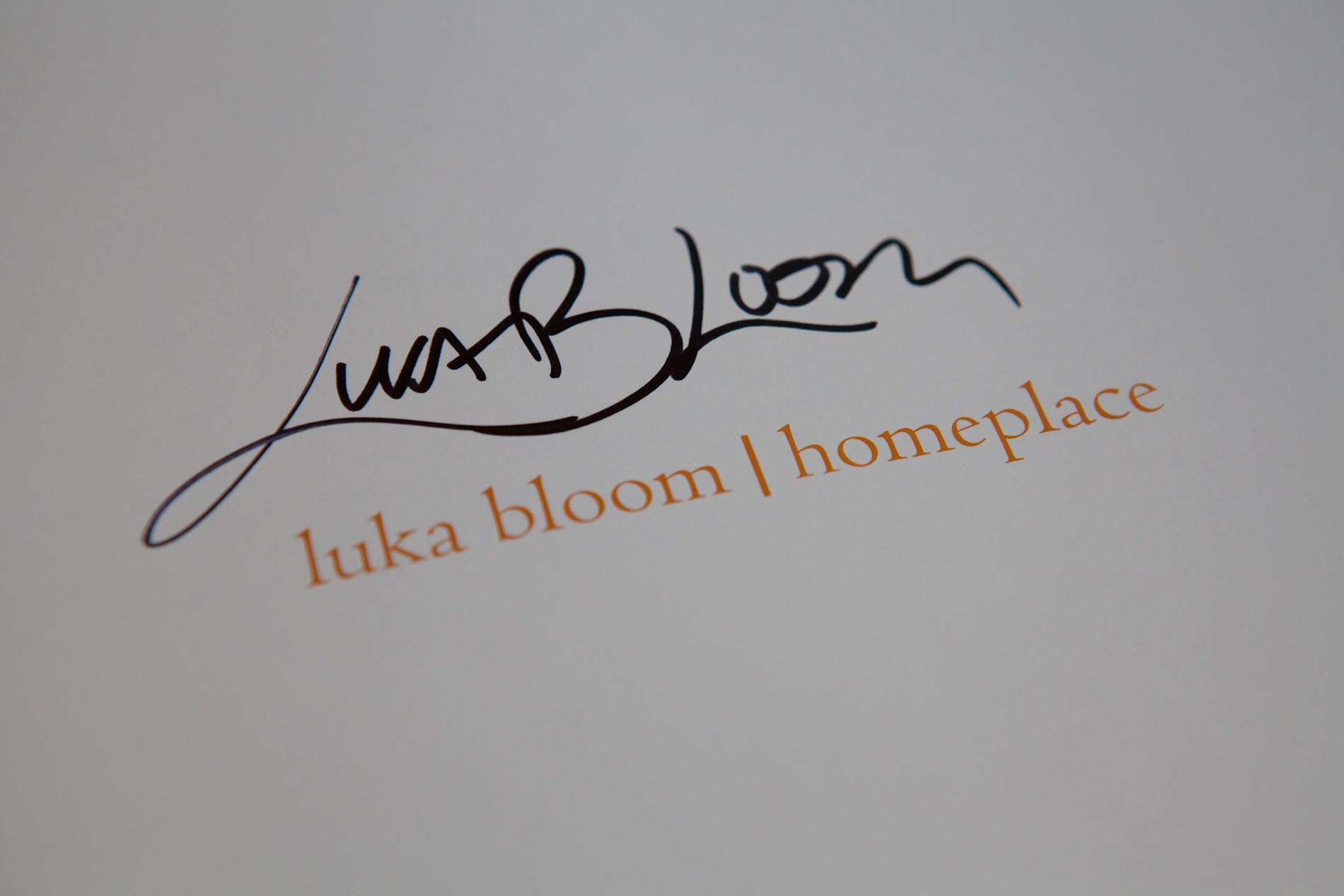 Palm Cove Photographer Nathan Kelly has his work featured in Luka Bloom's new book Homeplace