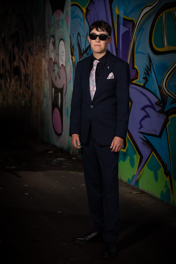 Cairns Formal Photographer creates Cinematic images of Eamon for his Cairns formal photography session