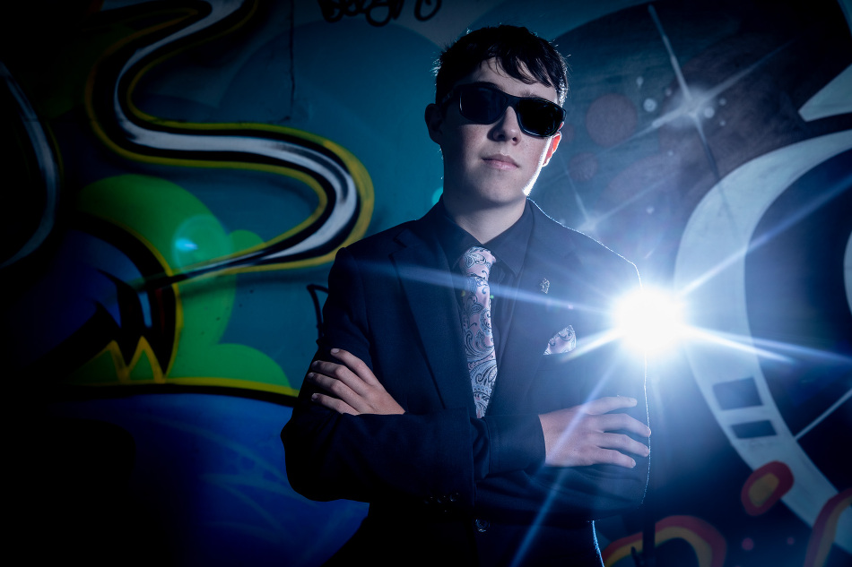 Cairns Formal Photographer creates Cinematic images of Eamon for his Cairns formal photography session