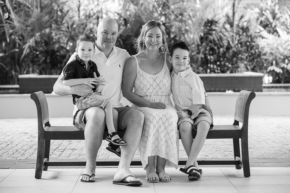 Palm Cove family photography session near Cairns